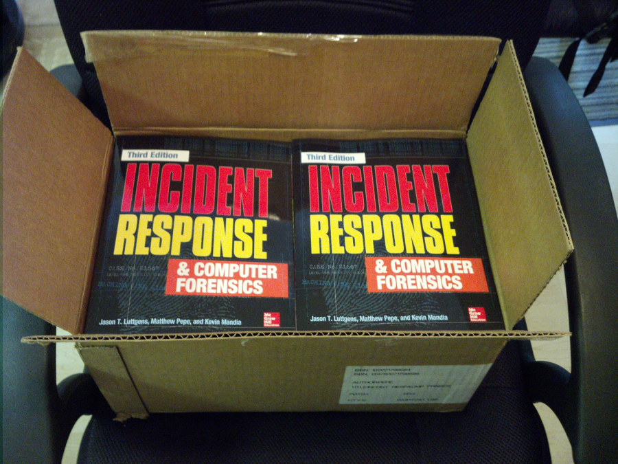 Got A Package Today... - Incident Response And Computer Forensics, 3rd ...